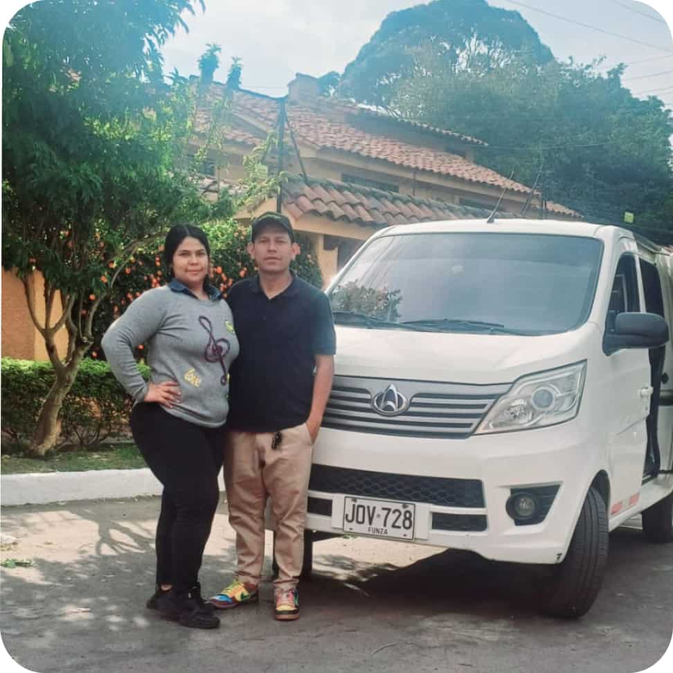 Foto de Diana Gonzalez y Nelson Valderrama